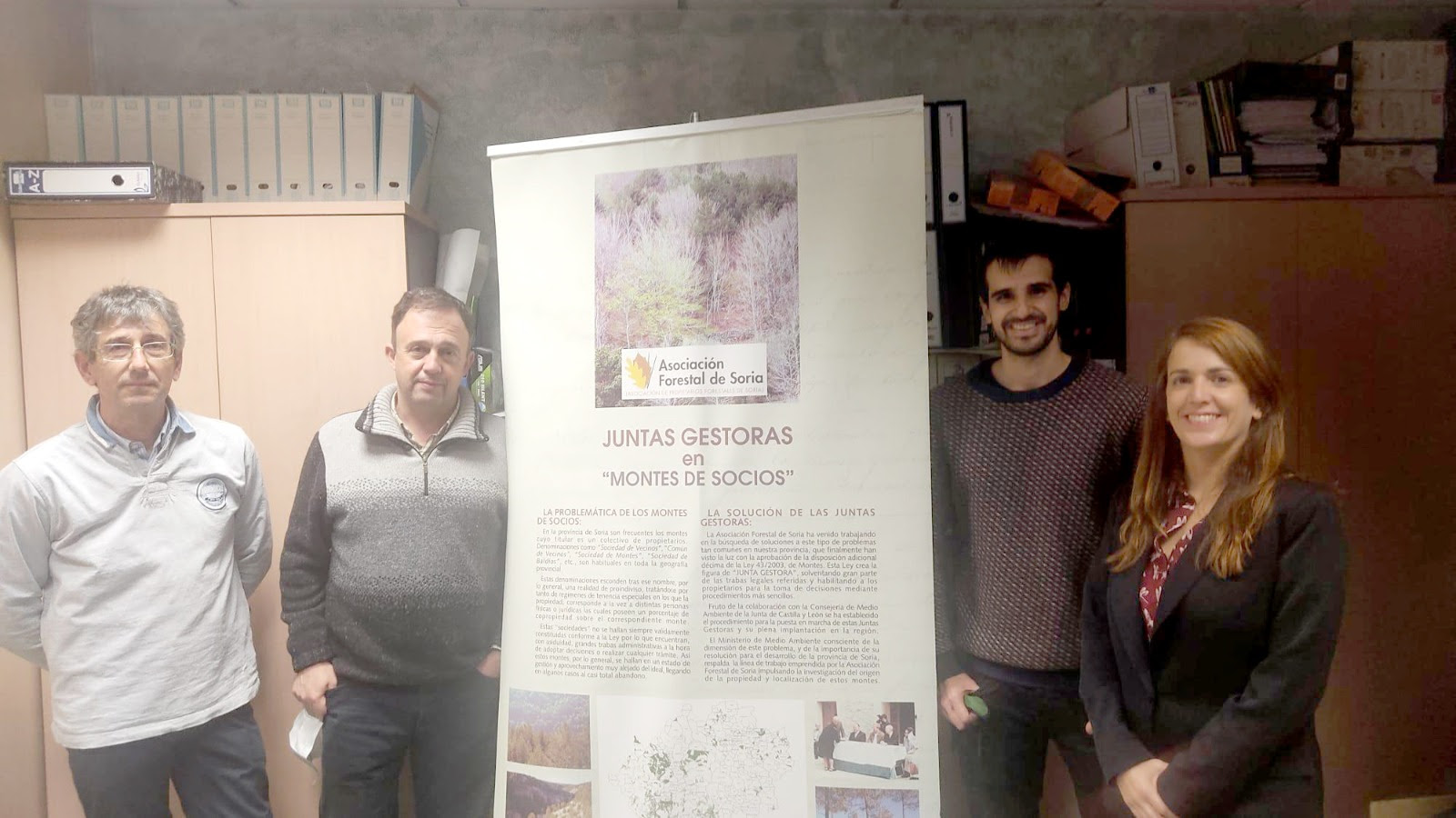 Fundación Global Nature y la Asociación Forestal de Soria, juntos para poner en valor el papel del bosque